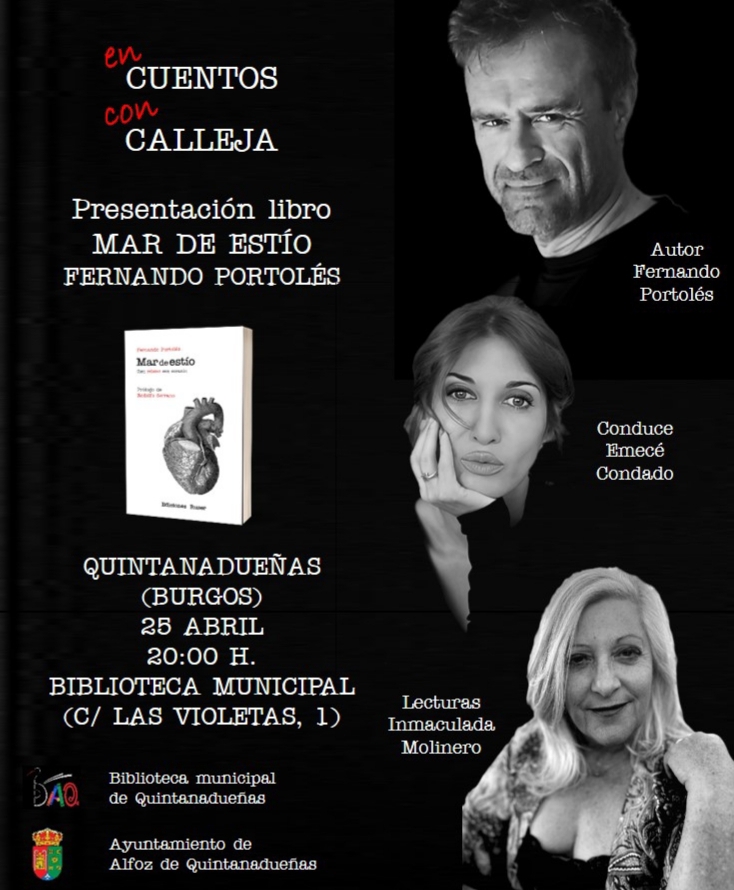 Presentación del libro Mar de estío de Fernando Portolés