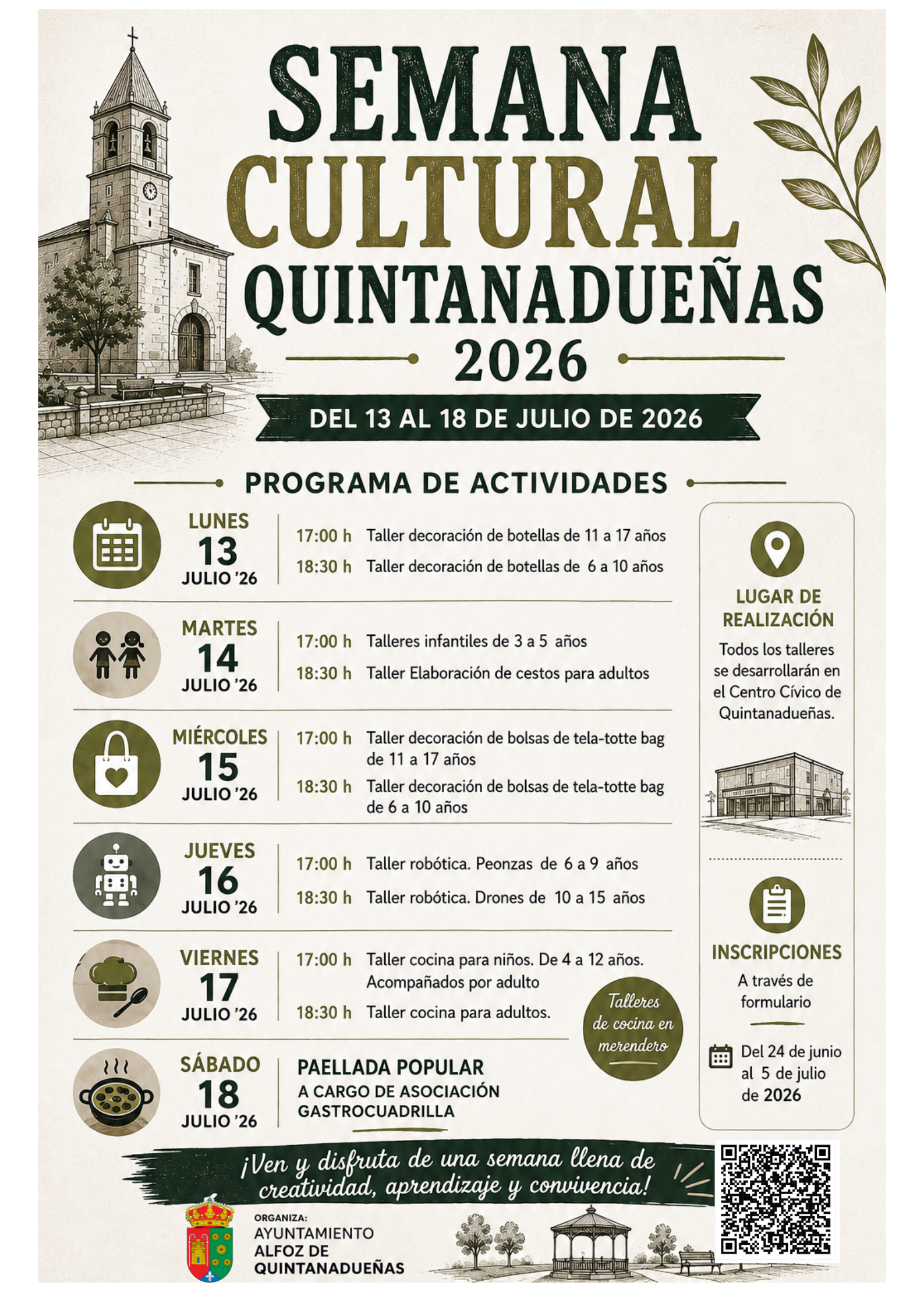 Semana Cultural Quintanadueñas 2026