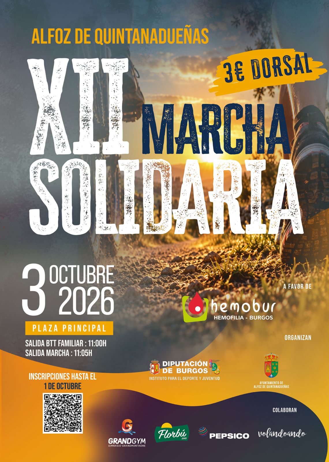 XII MARCHA SOLIDARIA ALFOZ DE QUINTANADUEÑAS