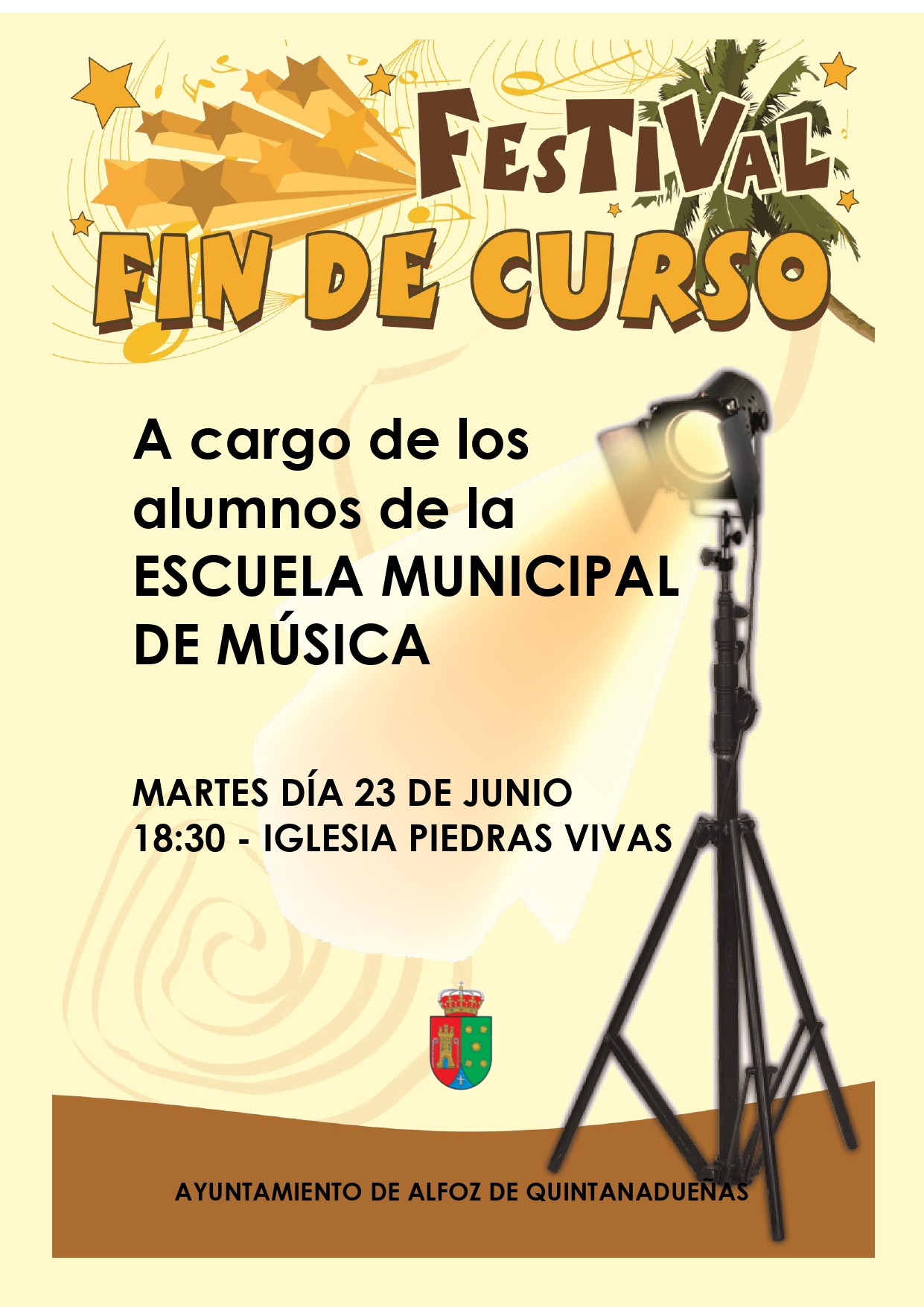 Festival fin de curso de la Escuela Municipal de Música
