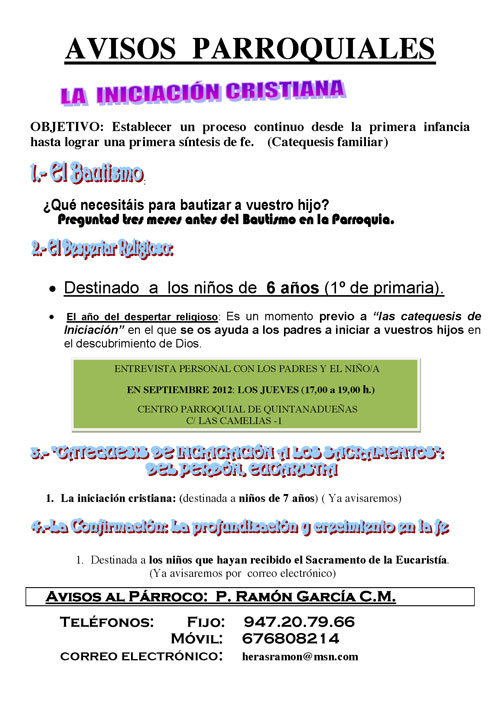parroquia